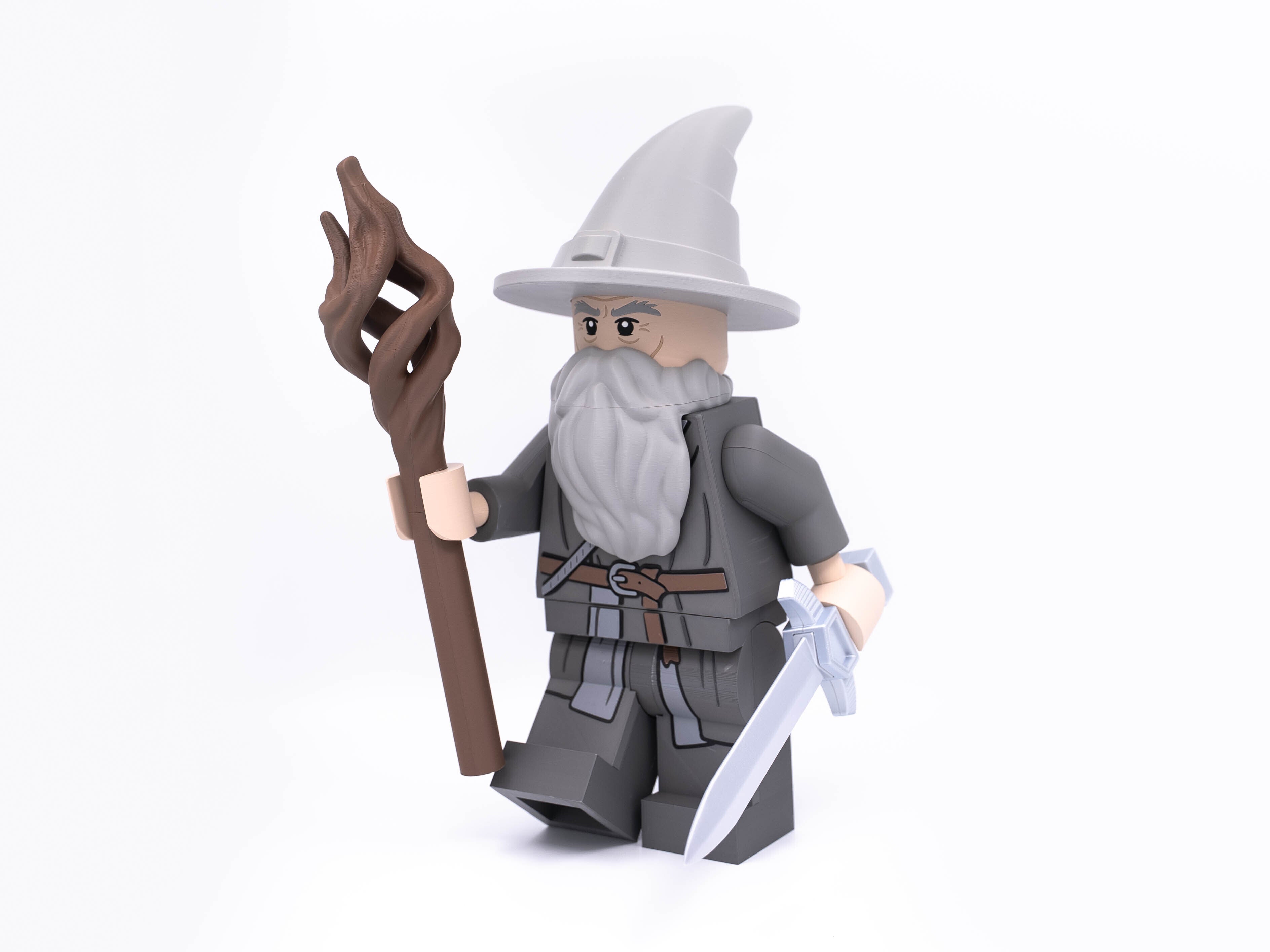 Grey Wizard of the Fellowship Modular Figure