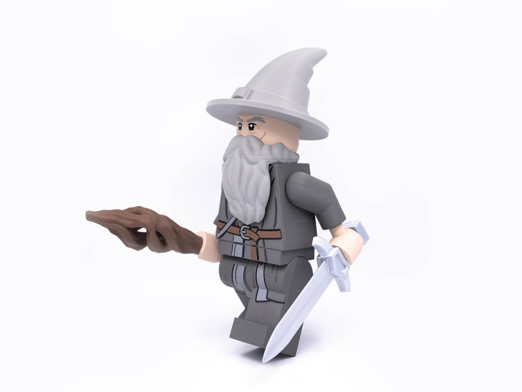 Grey Wizard of the Fellowship Modular Figure