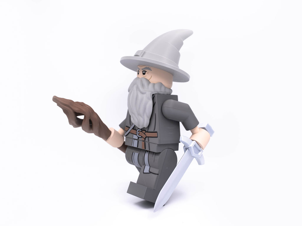 Grey Wizard of the Fellowship Modular Figure