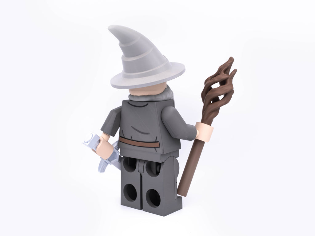 Grey Wizard of the Fellowship Modular Figure