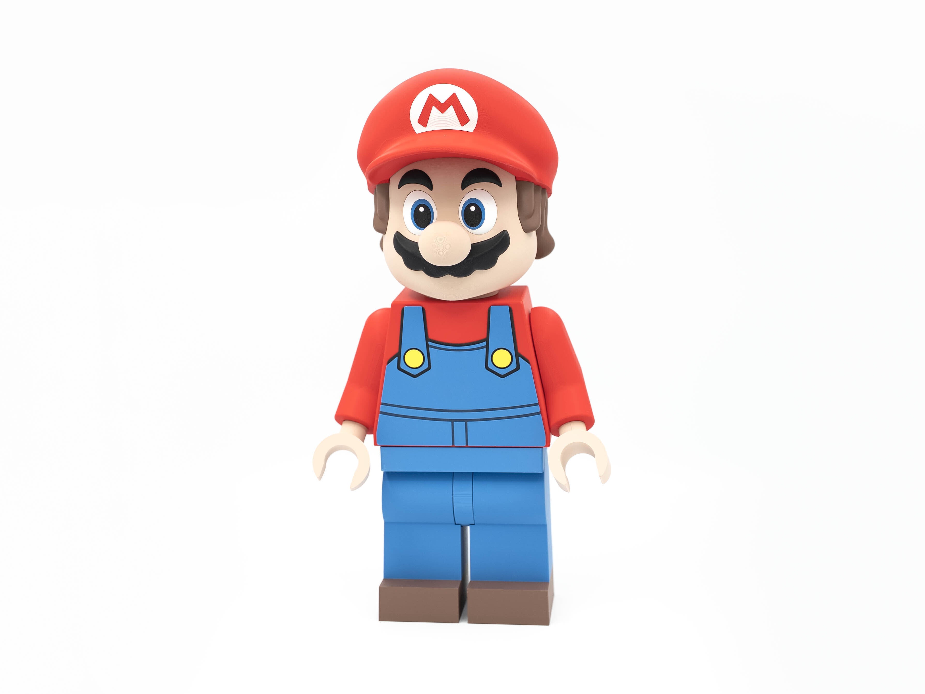 Red Plumber Hero Modular Figure