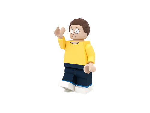 Anxious Teen Adventurer Modular Figure