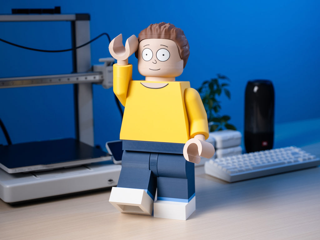 Anxious Teen Adventurer Modular Figure