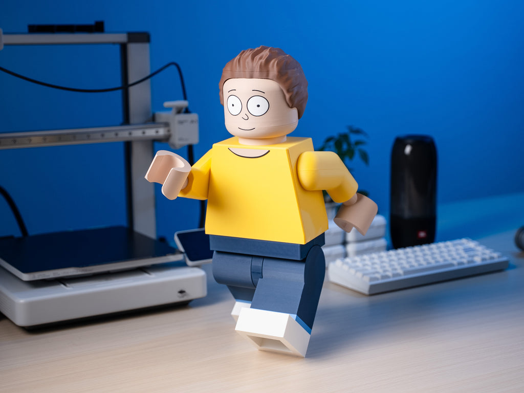 Anxious Teen Adventurer Modular Figure