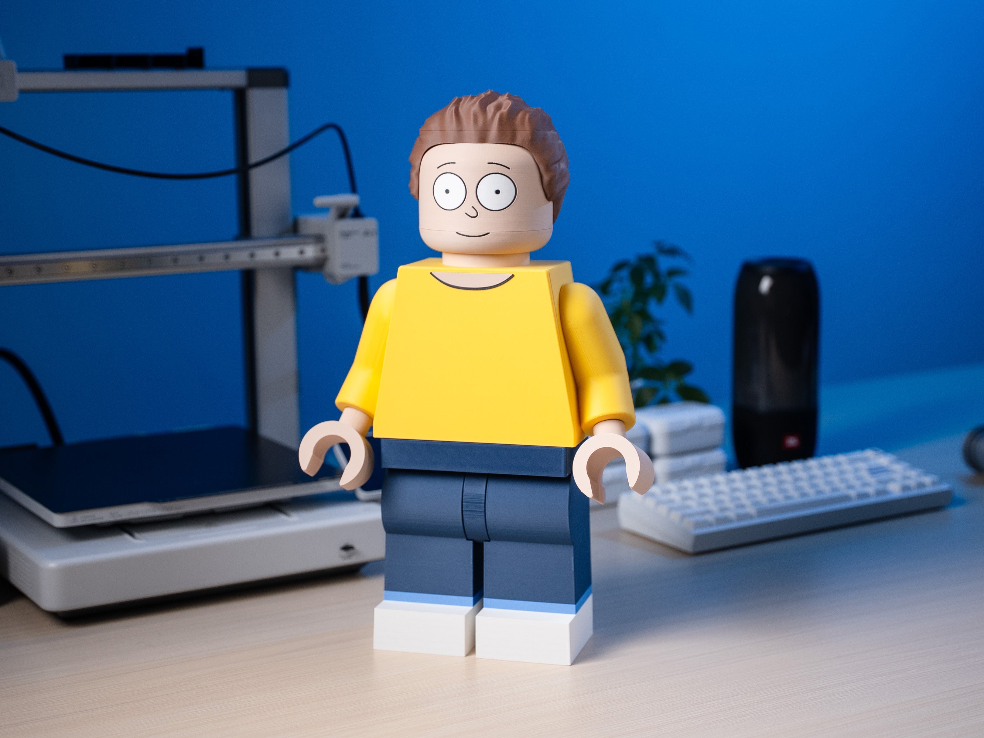 Anxious Teen Adventurer Modular Figure