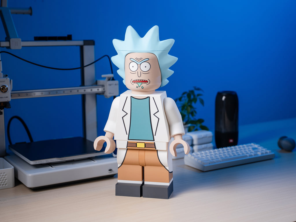 Dimension-Hopping Scientist Modular Figure