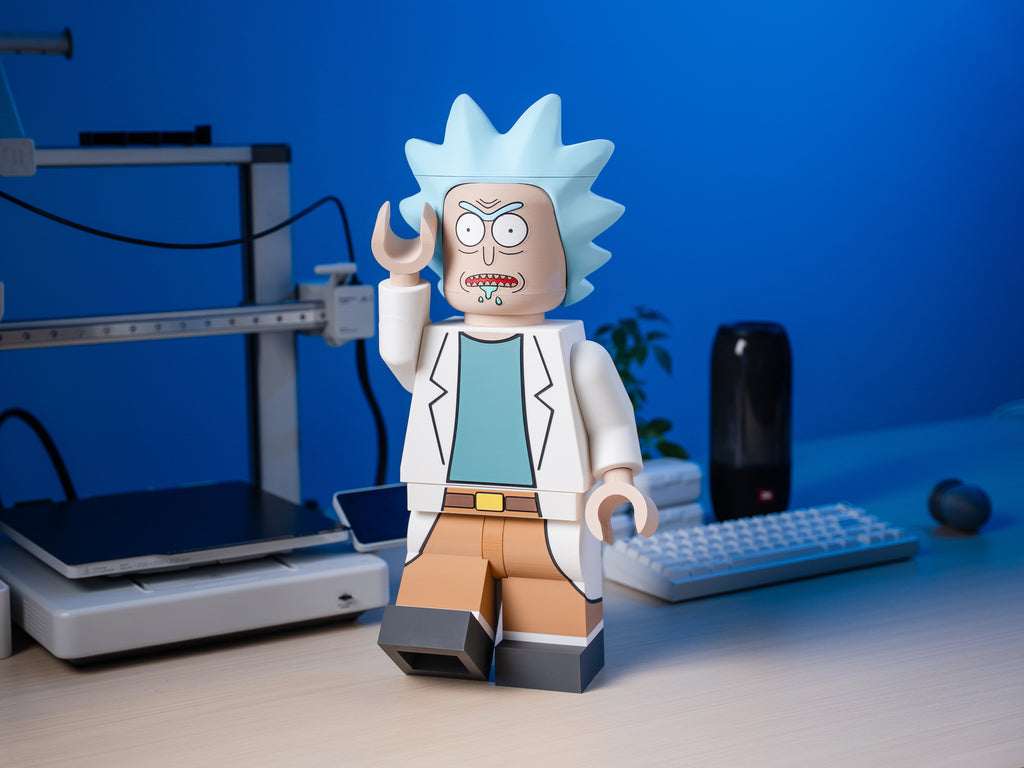 Dimension-Hopping Scientist Modular Figure