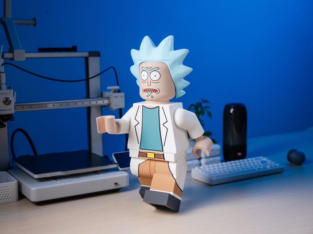 Dimension-Hopping Scientist Modular Figure