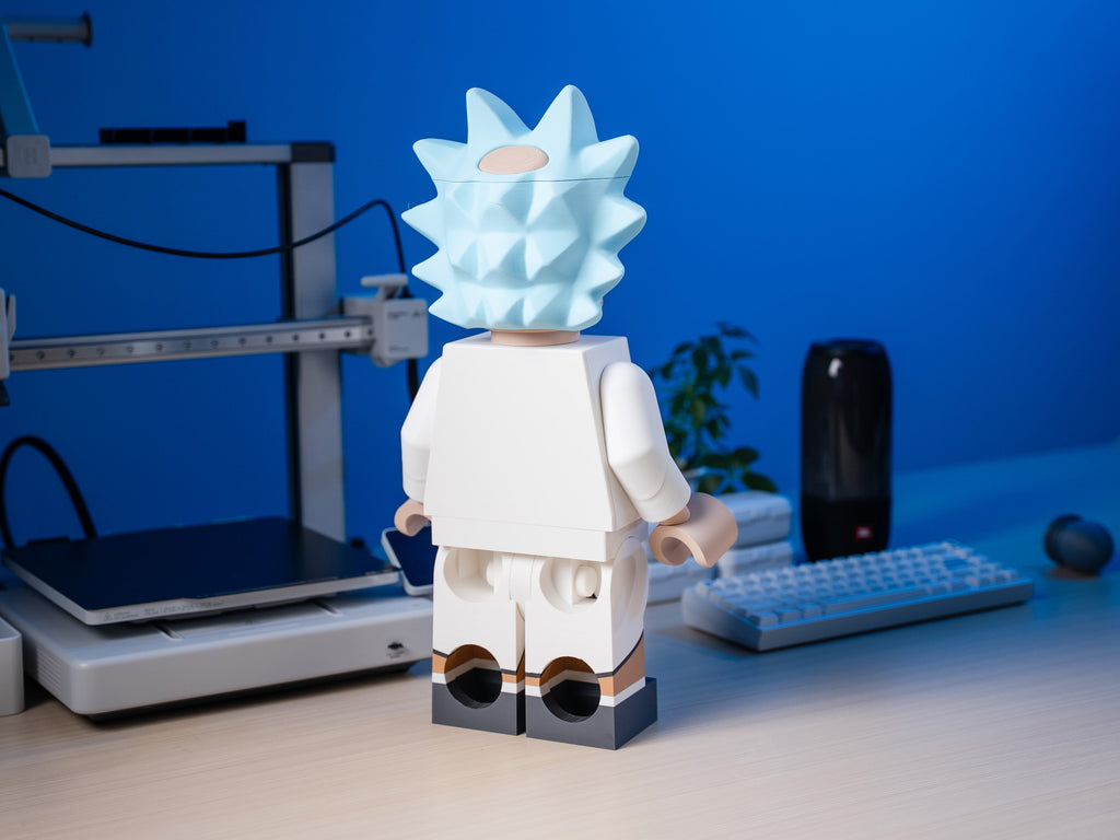 Dimension-Hopping Scientist Modular Figure