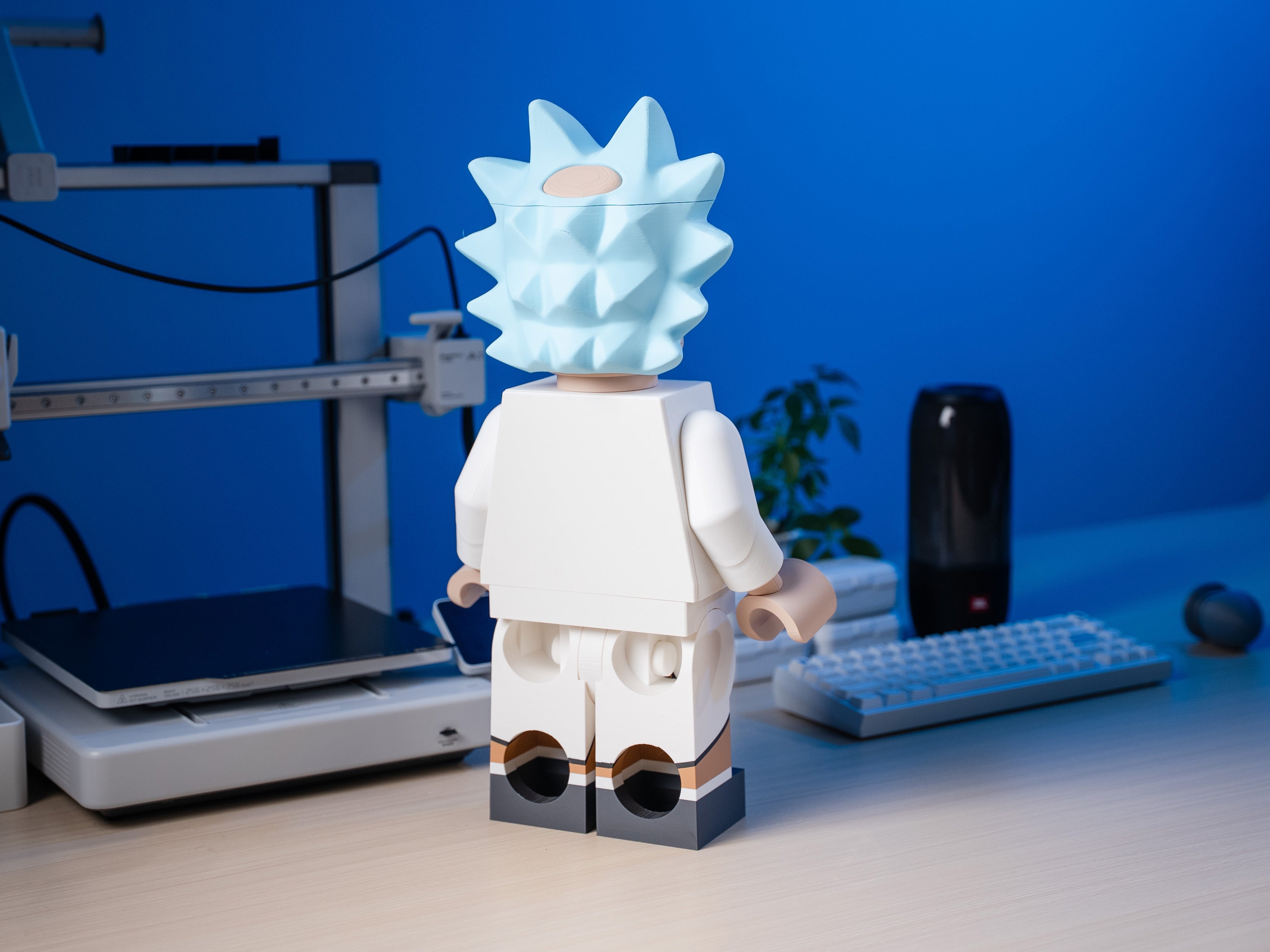Dimension-Hopping Scientist Modular Figure