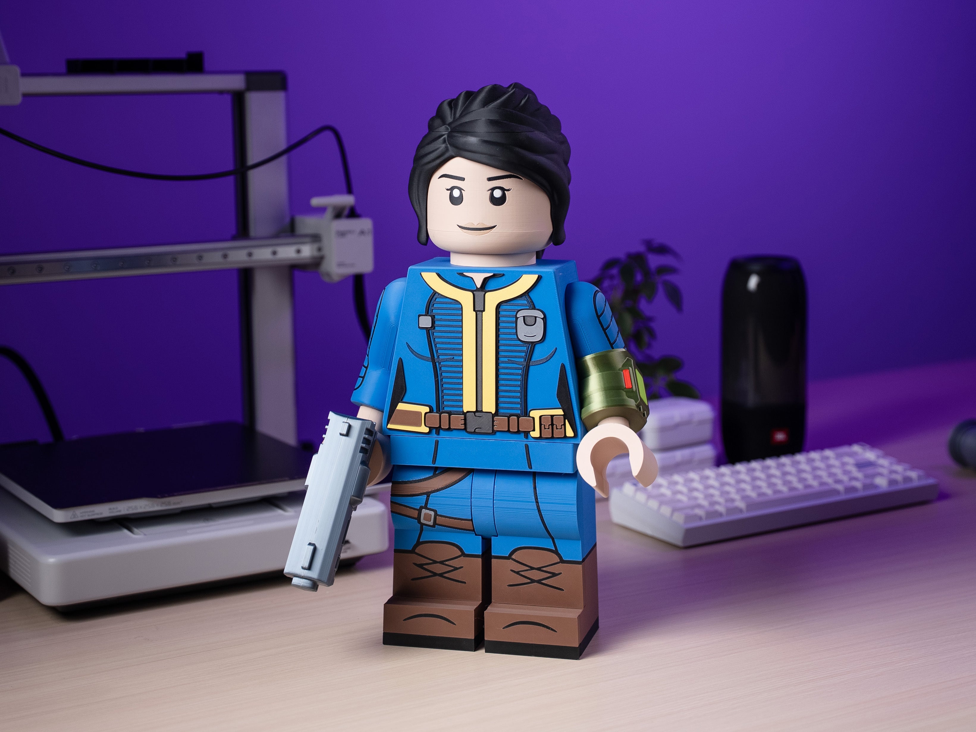 Wasteland Vault Girl Modular Figure