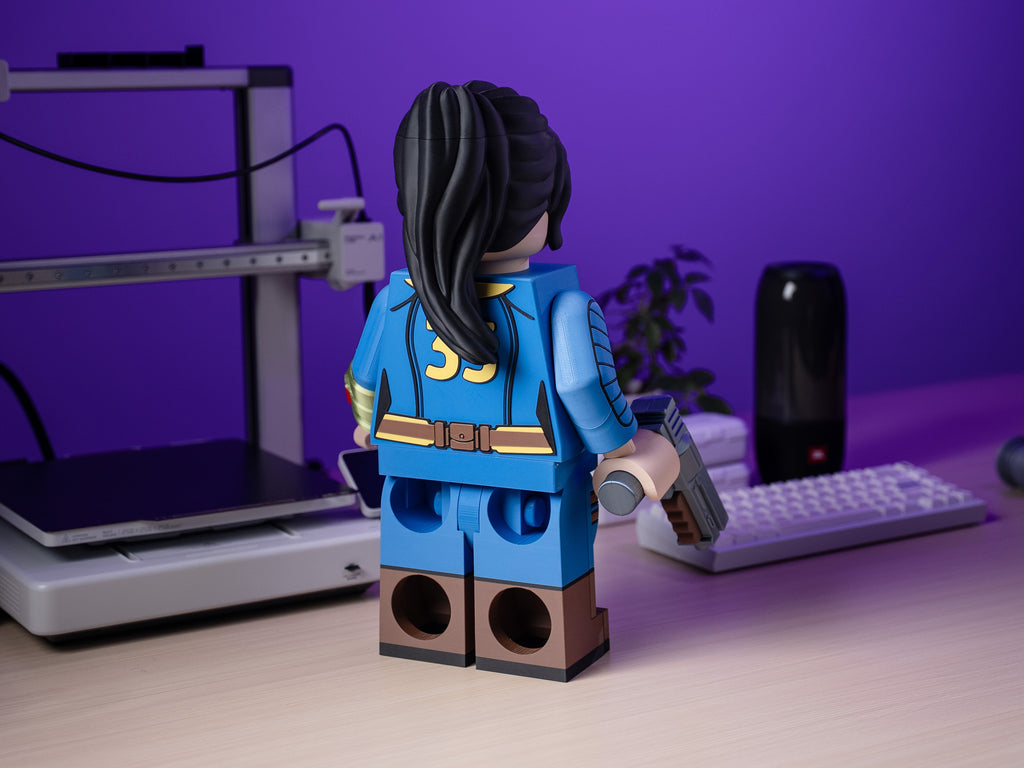 Wasteland Vault Girl Modular Figure