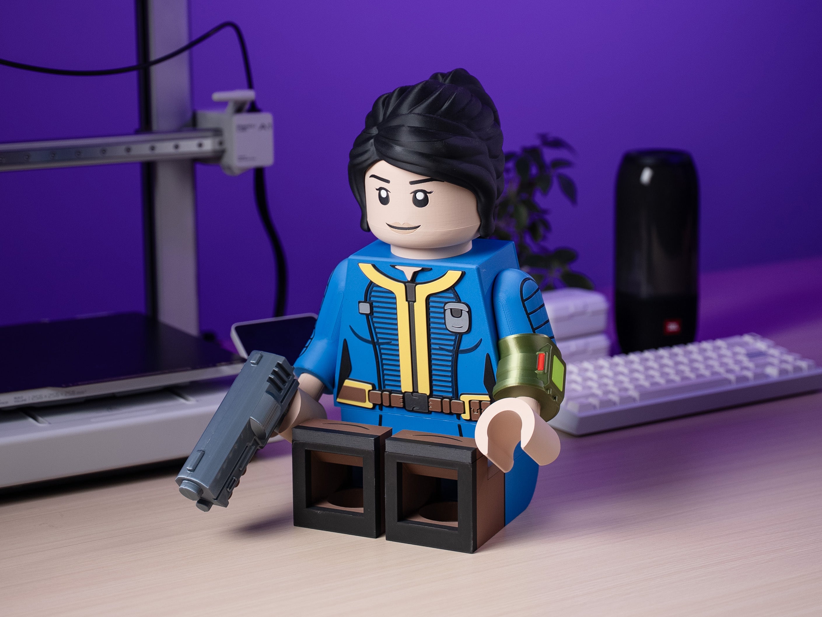 Wasteland Vault Girl Modular Figure