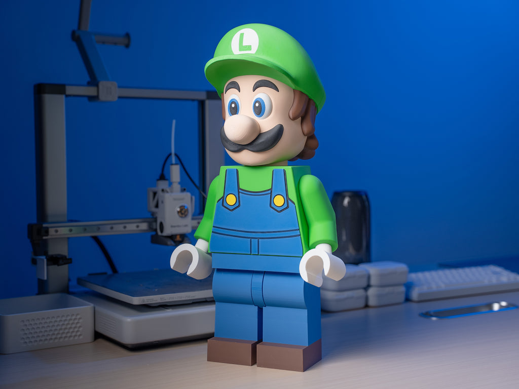 Green Plumber Hero Modular Figure