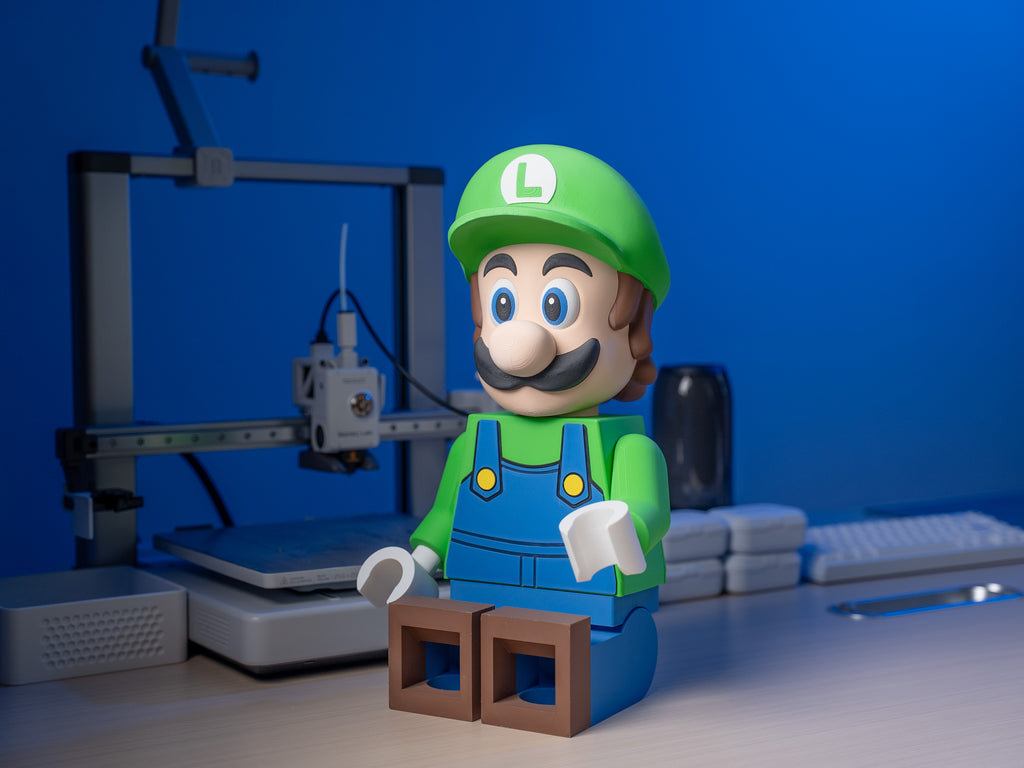 Green Plumber Hero Modular Figure