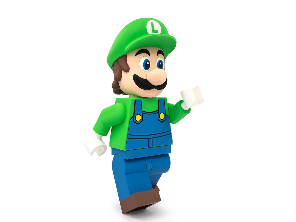 Green Plumber Hero Modular Figure