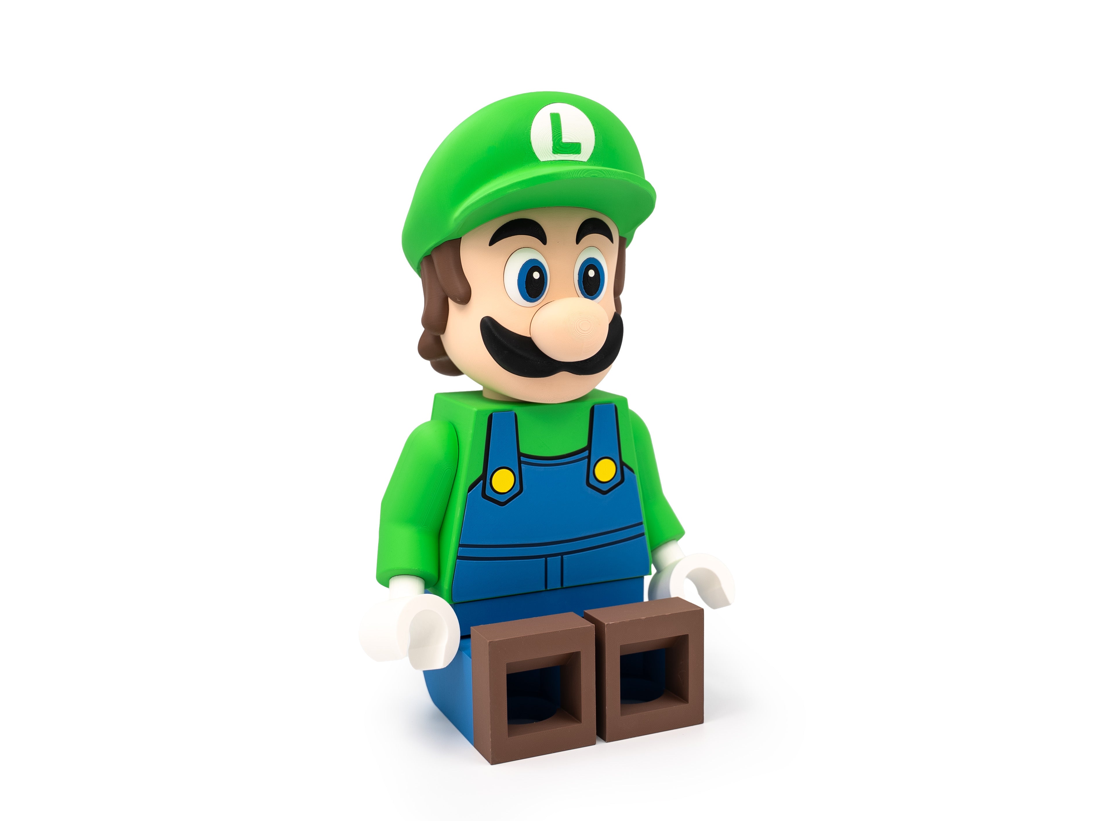 Green Plumber Hero Modular Figure