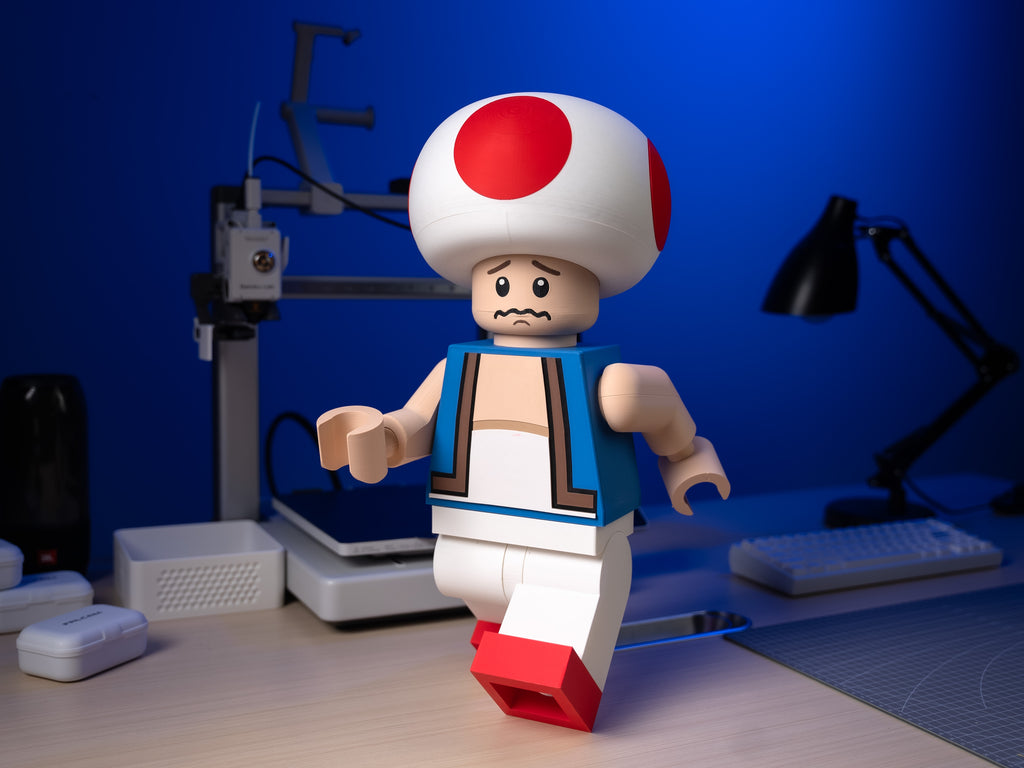 Mushroom Kingdom Toad Modular Figure