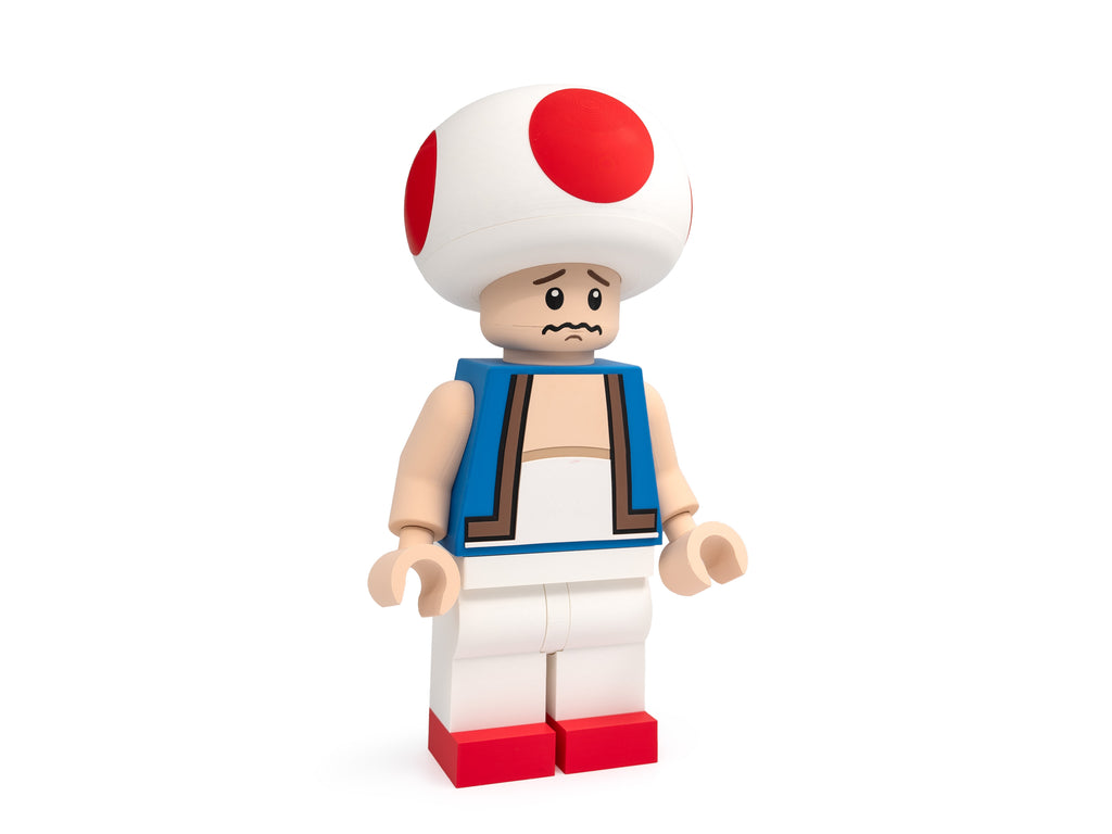 Mushroom Kingdom Toad Modular Figure