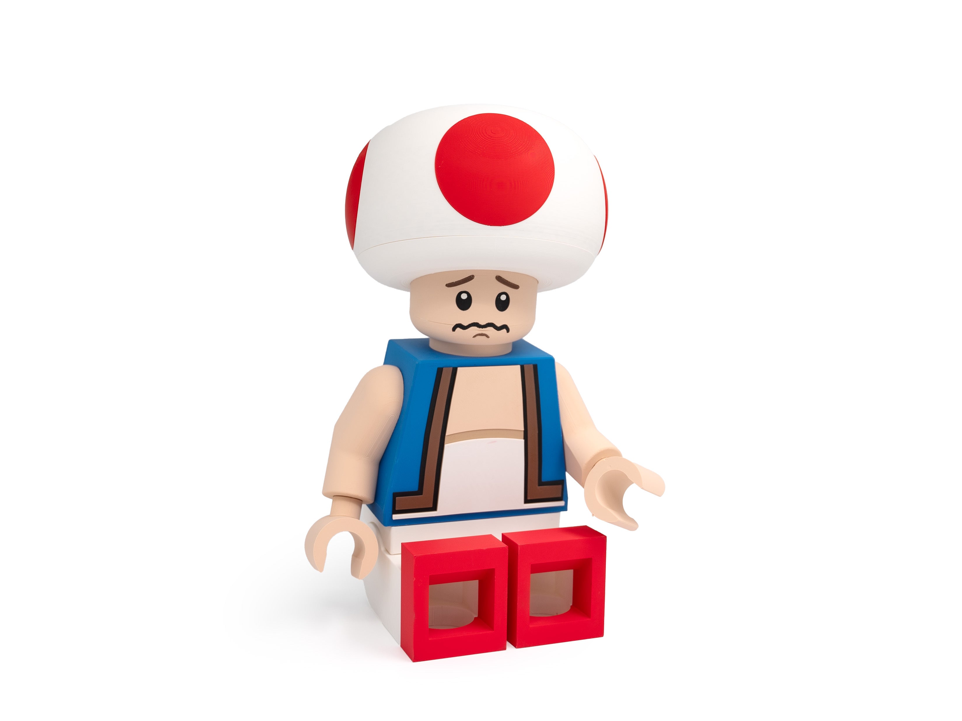 Mushroom Kingdom Toad Modular Figure