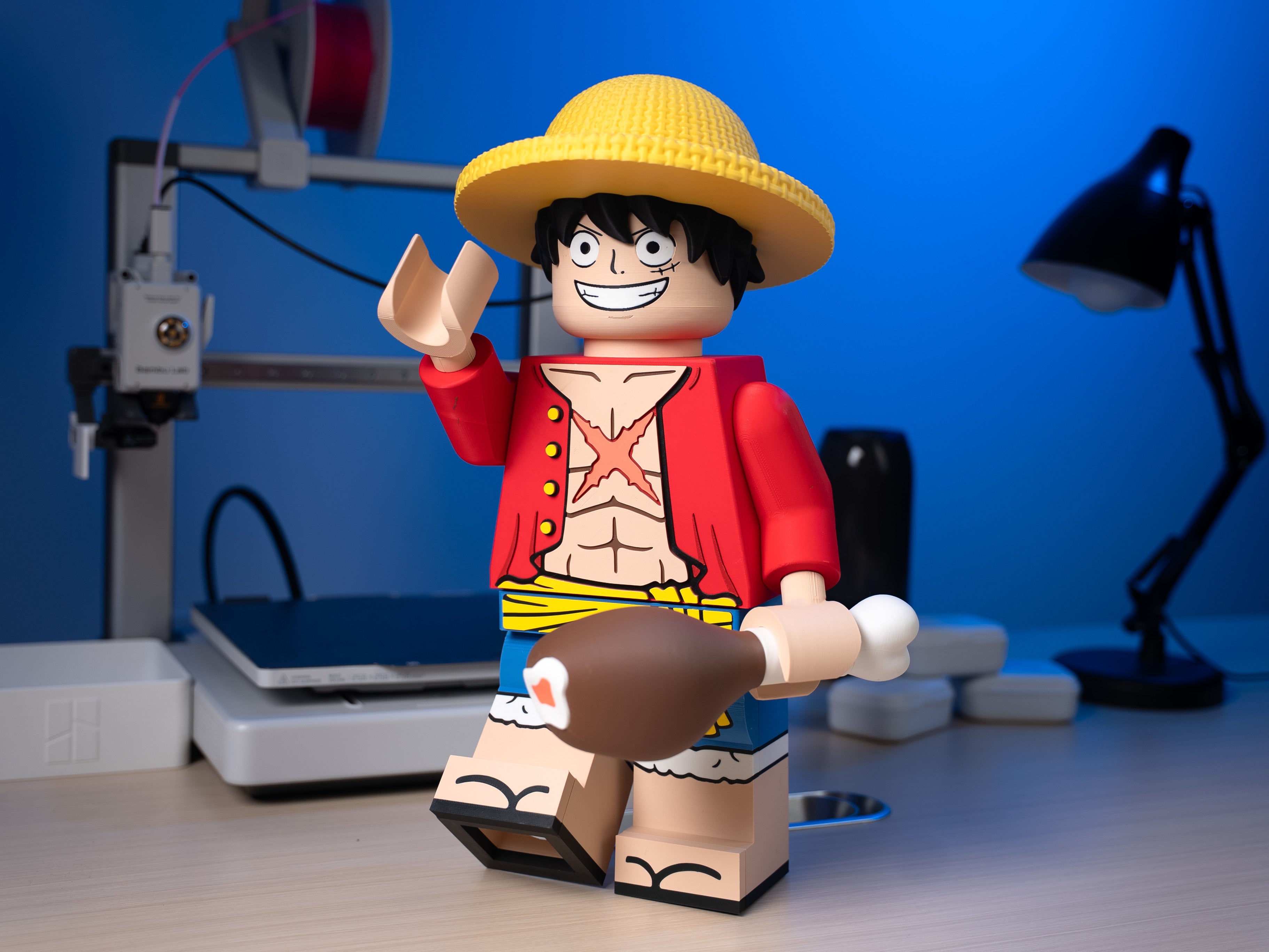 Straw Hat Pirate Modular Figure