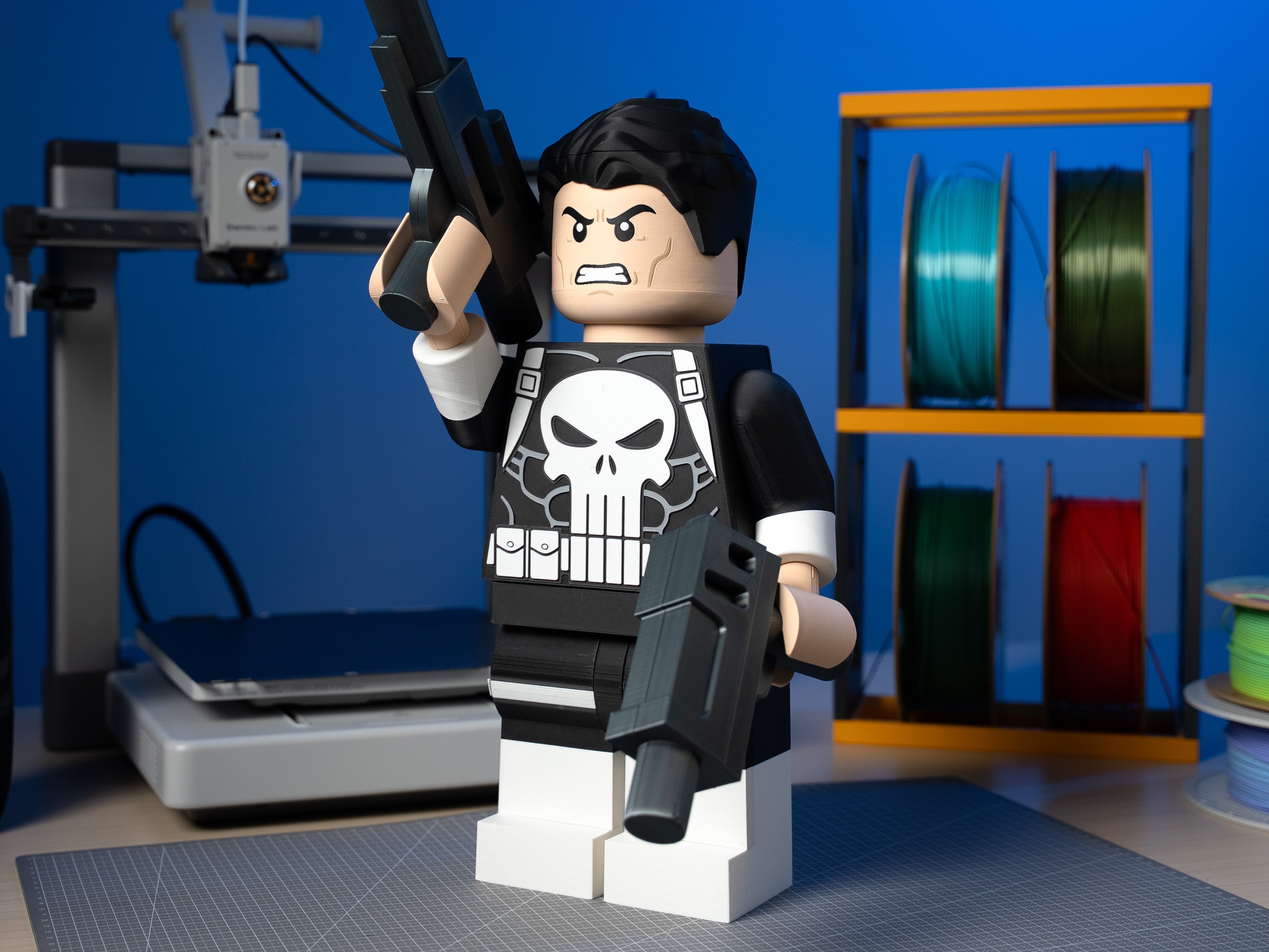 The Skull Vigilante Modular Figure