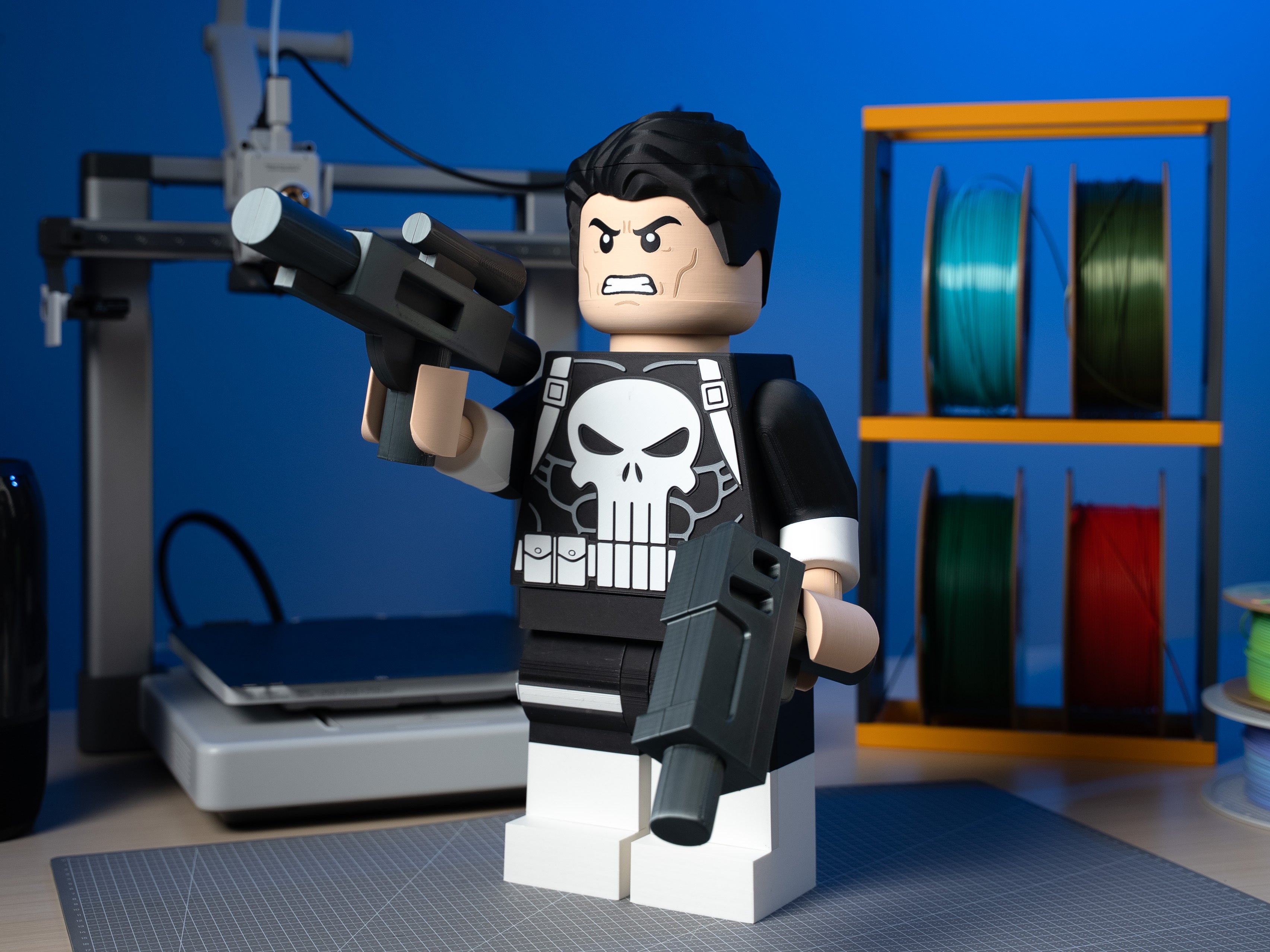 The Skull Vigilante Modular Figure