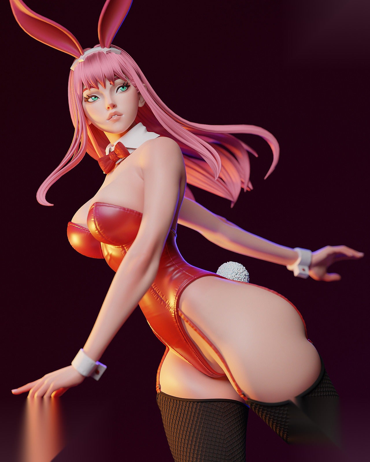 Zero Two Bunny Ver. Character 3D print 3