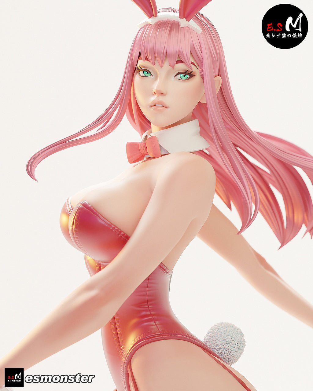 Zero Two Bunny Ver. Character 3D print 4