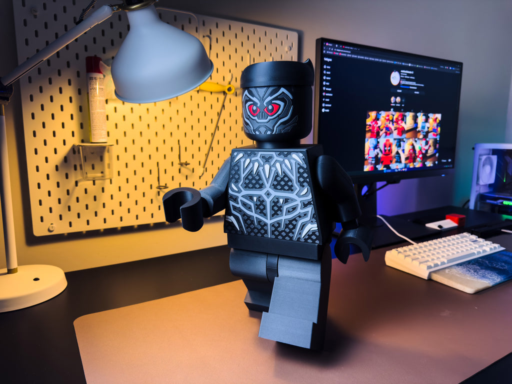 Vibranium Warrior King Modular Figure