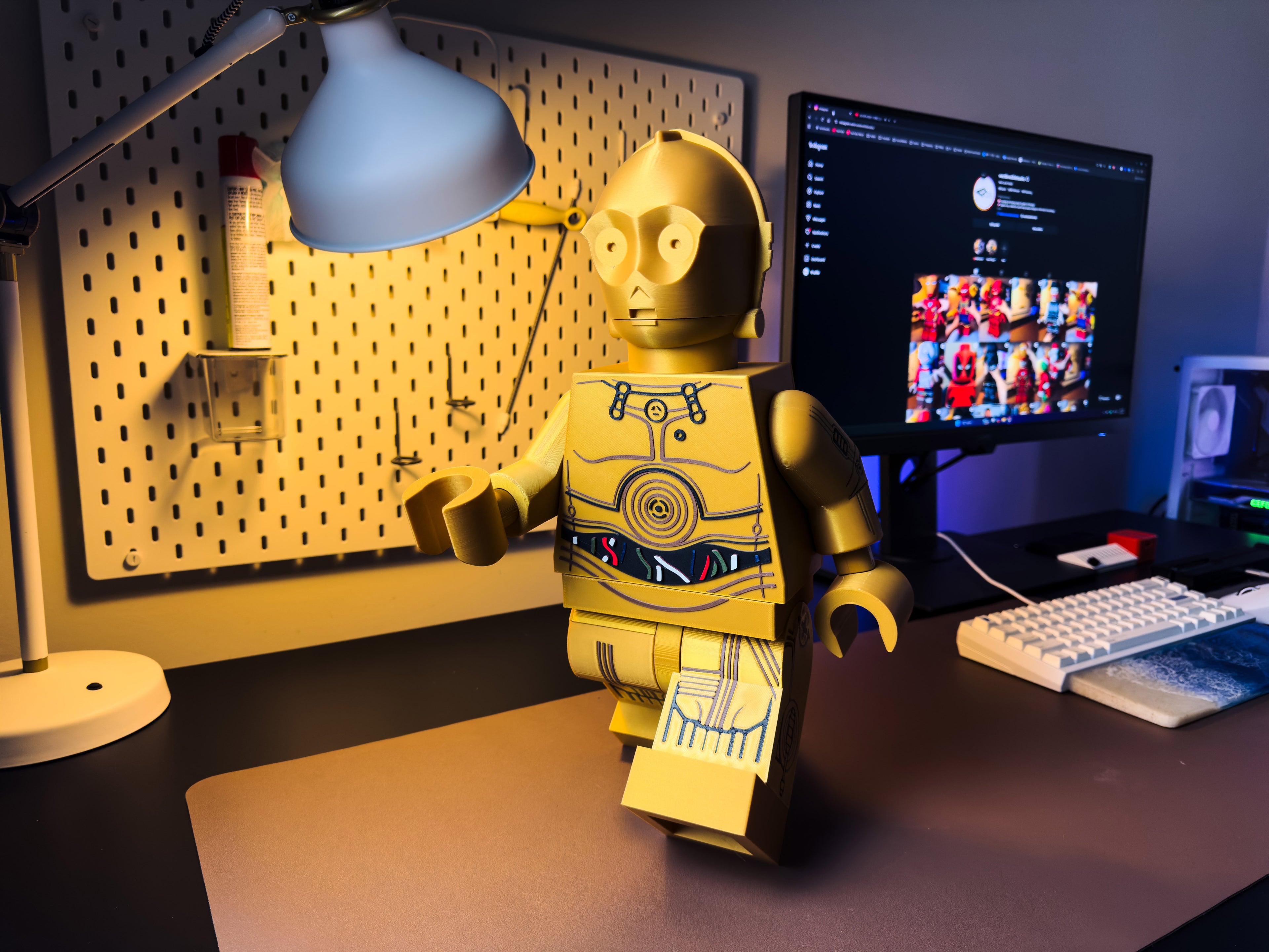 Golden Protocol Droid Modular Figure