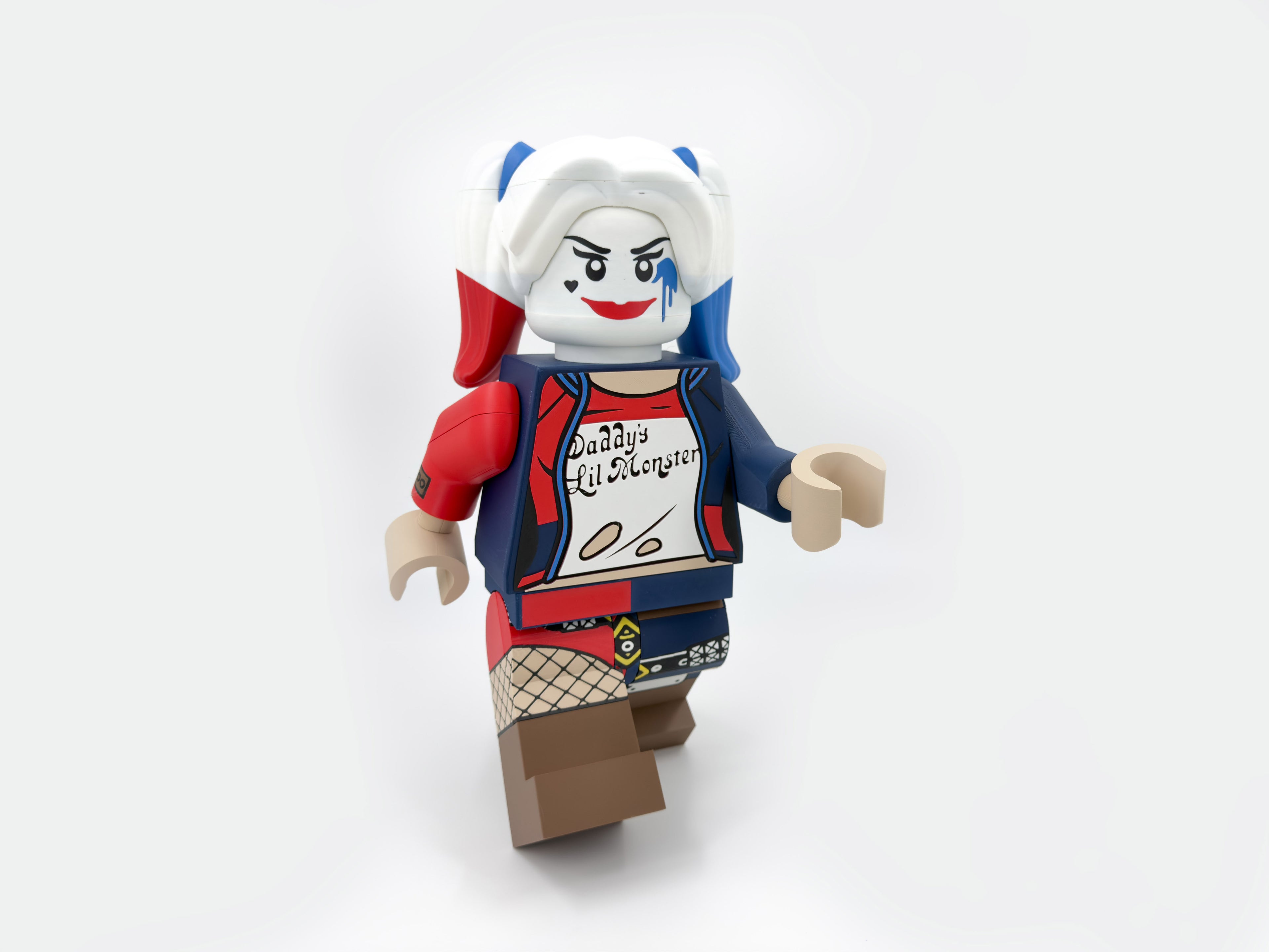 Diamond Jester Villain Modular Figure