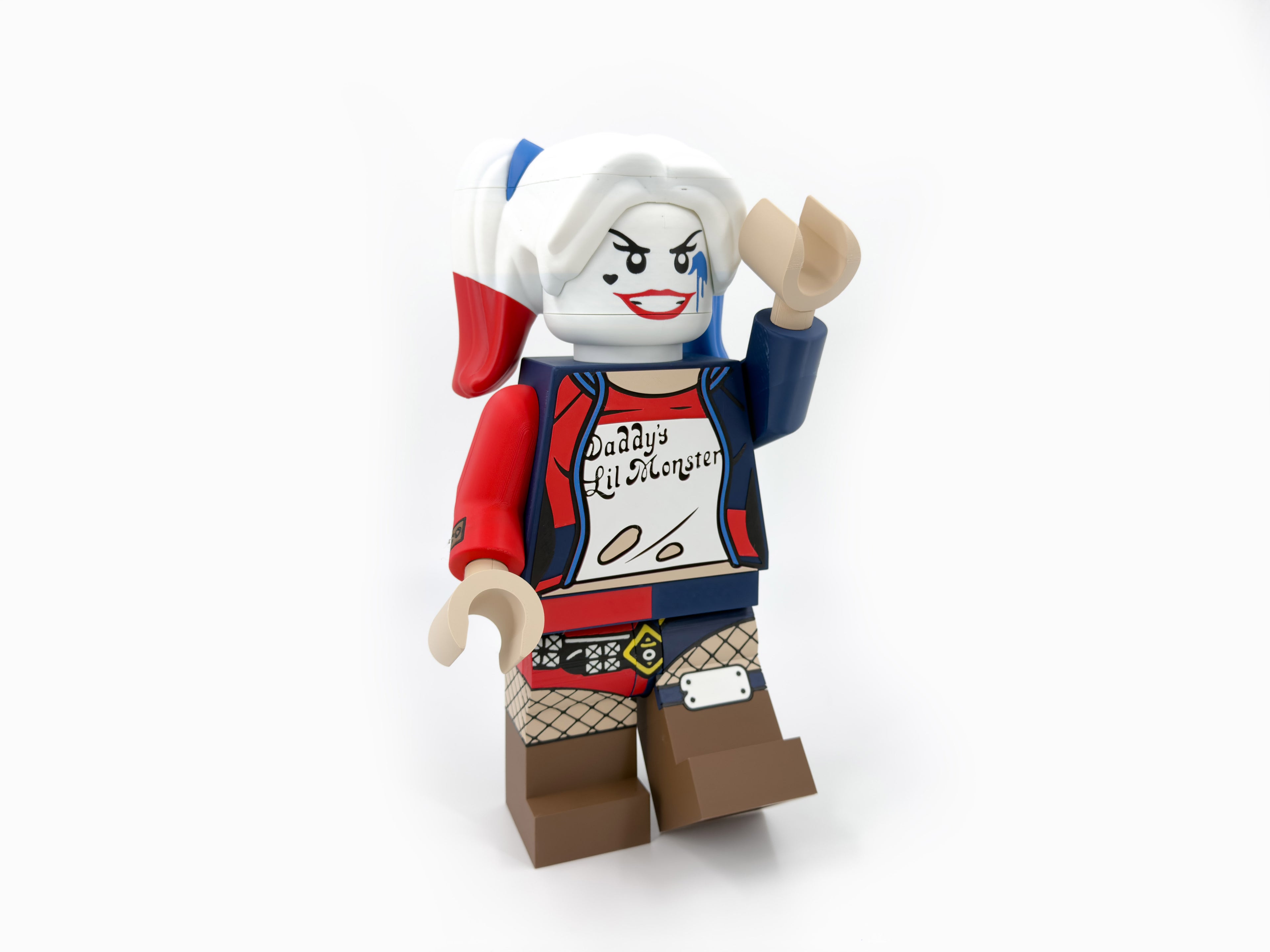 Diamond Jester Villain Modular Figure