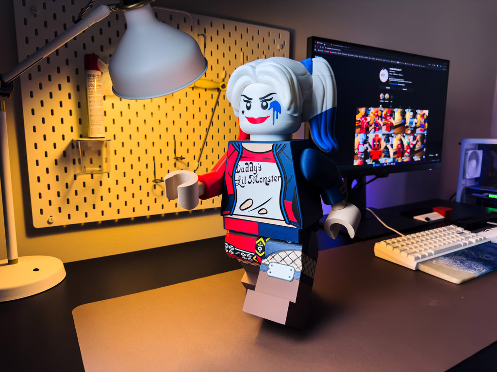 Diamond Jester Villain Modular Figure