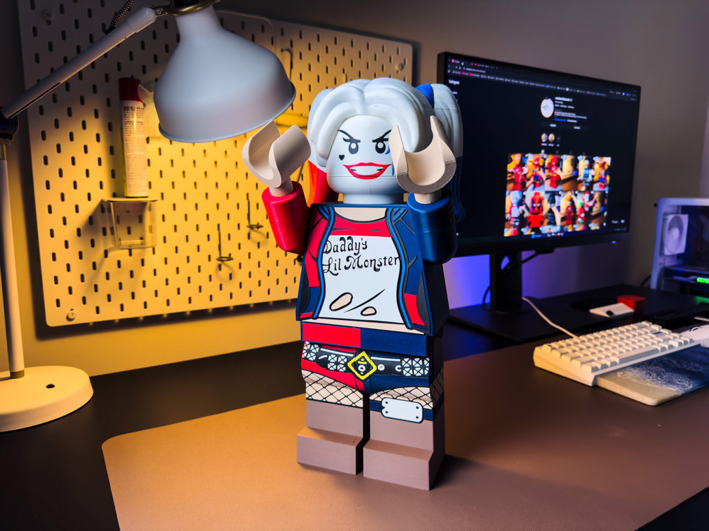 Diamond Jester Villain Modular Figure