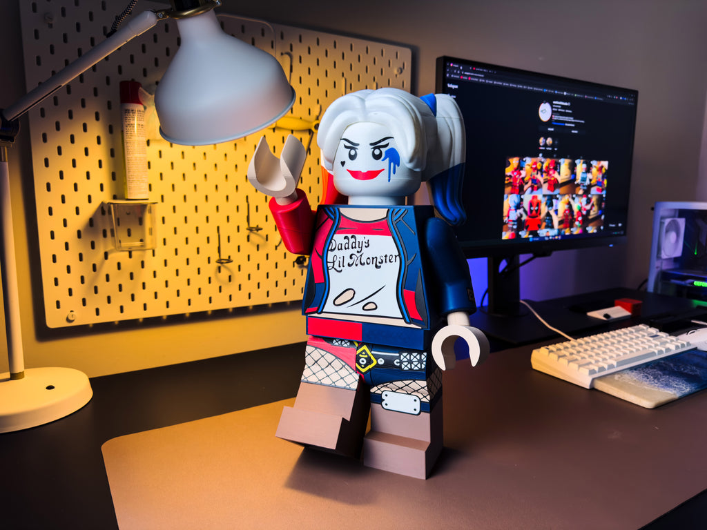 Diamond Jester Villain Modular Figure