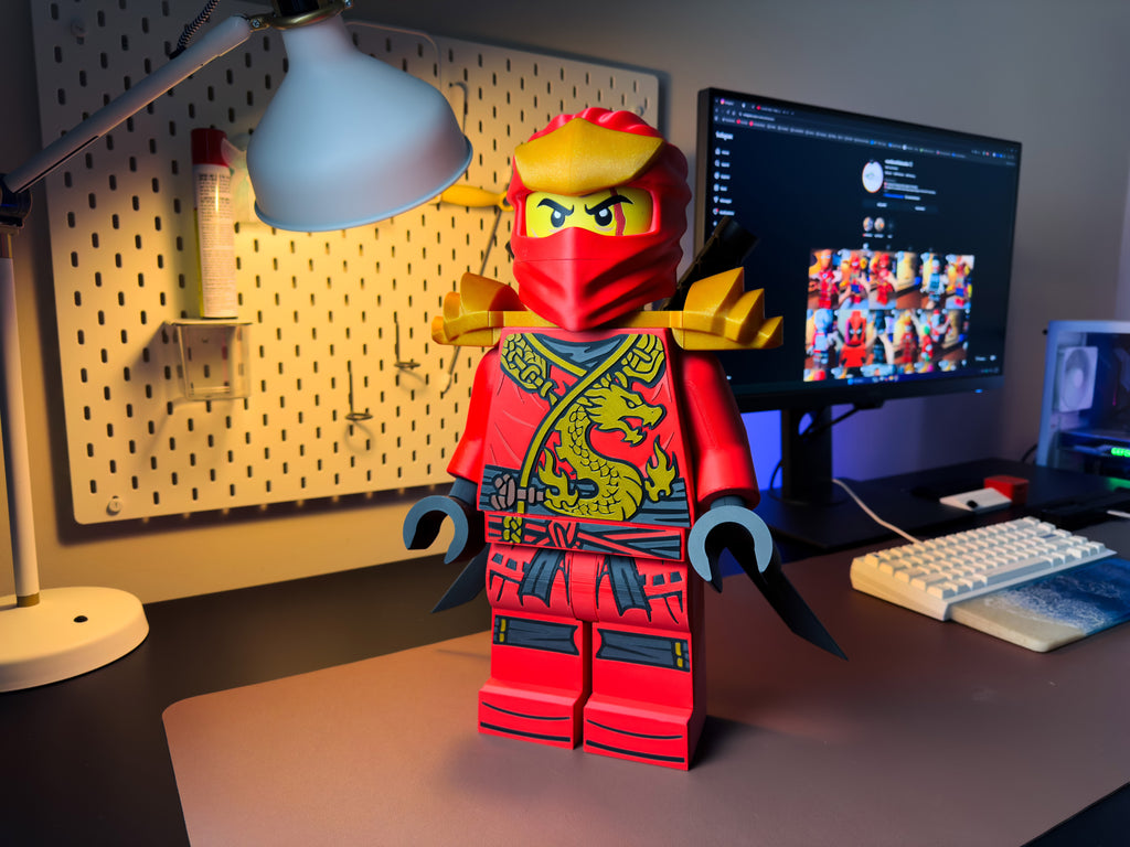Ninja of Fire Modular Figure