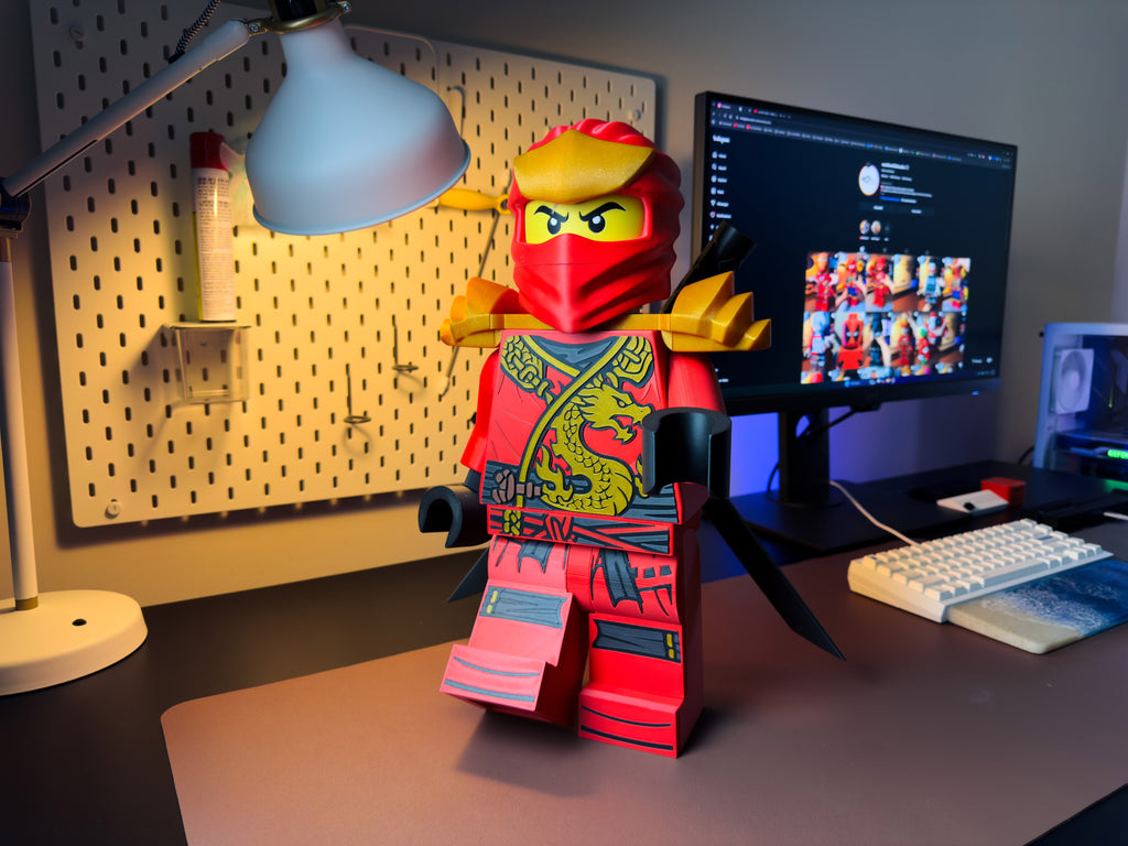 Ninja of Fire Modular Figure