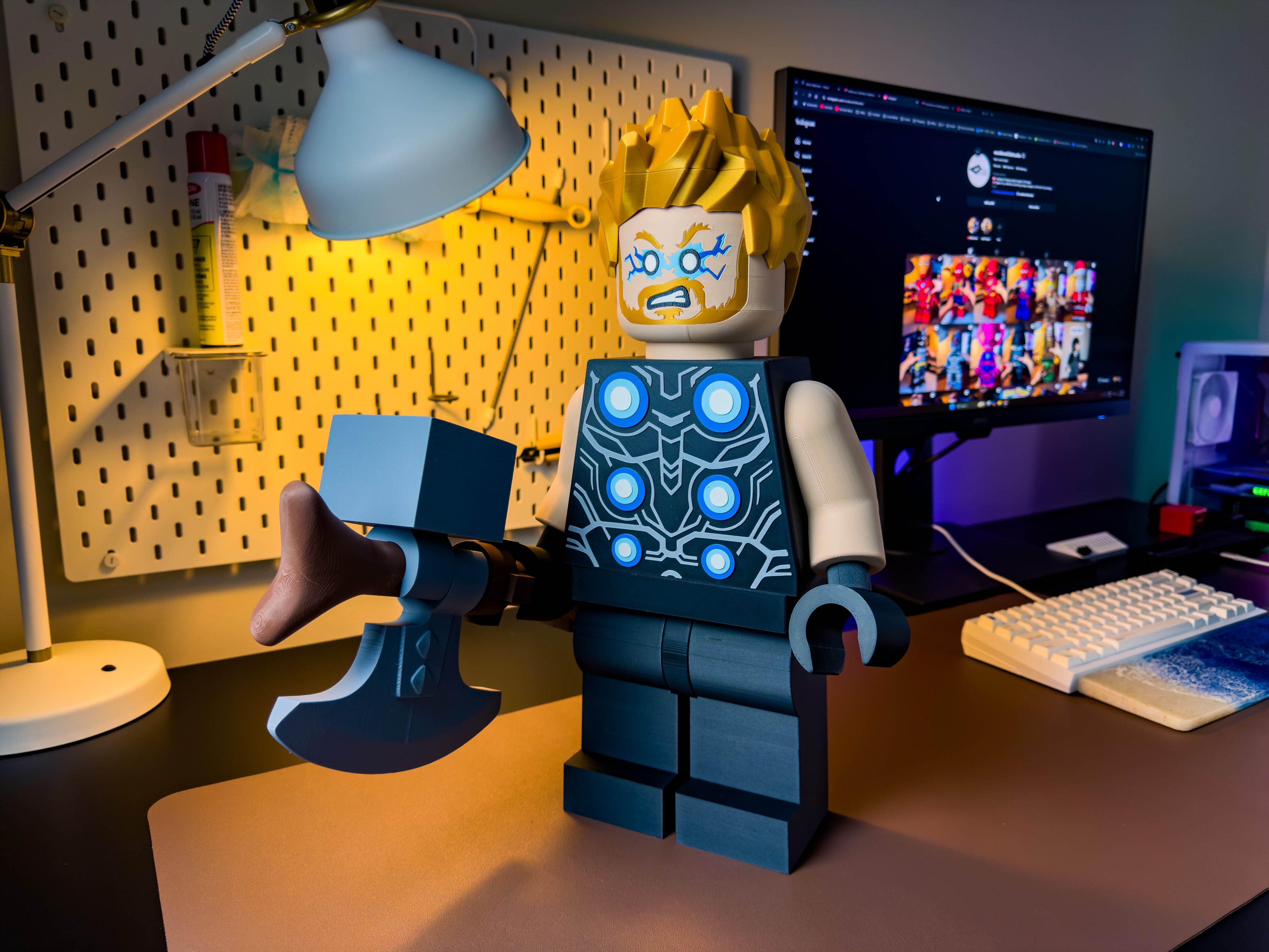 Thunder God of Asgard Modular Figure