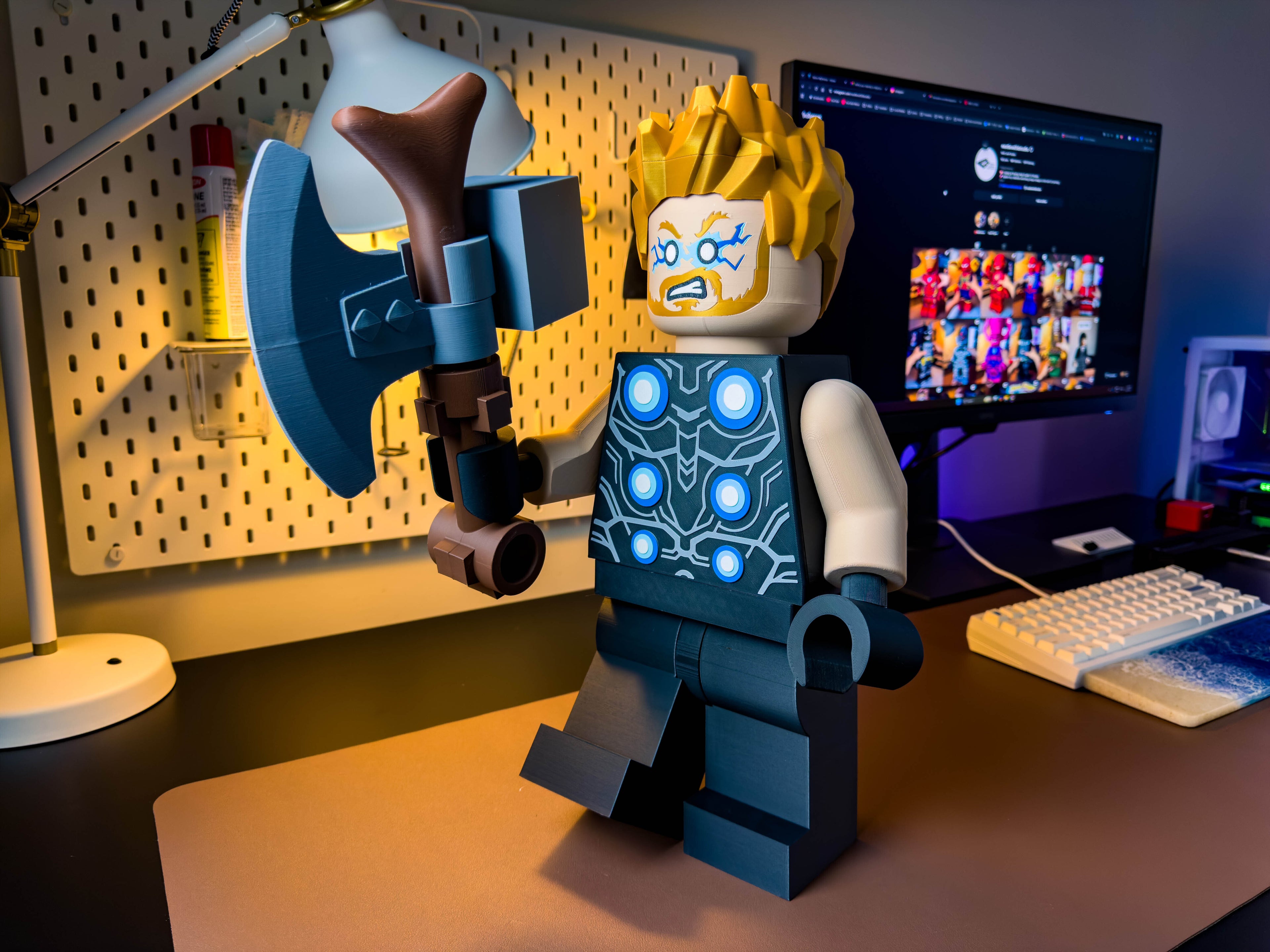 Thunder God of Asgard Modular Figure