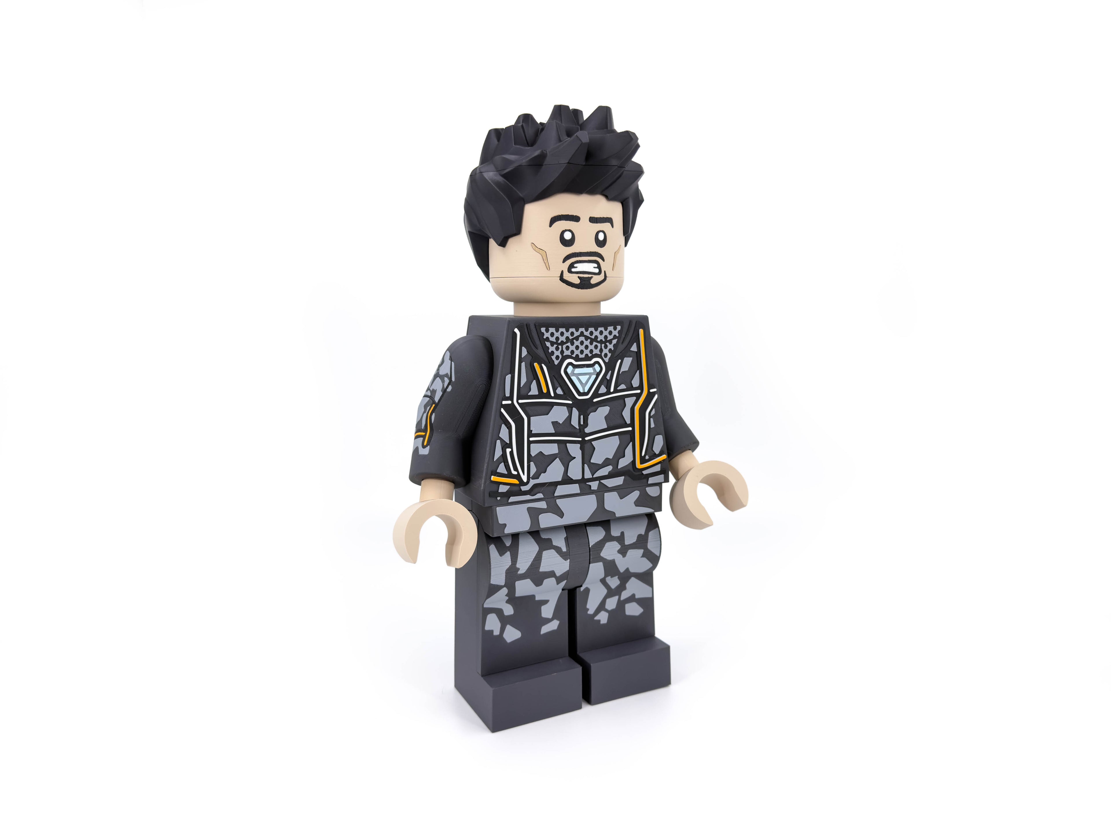Genius Billionaire Armored Hero Modular Figure