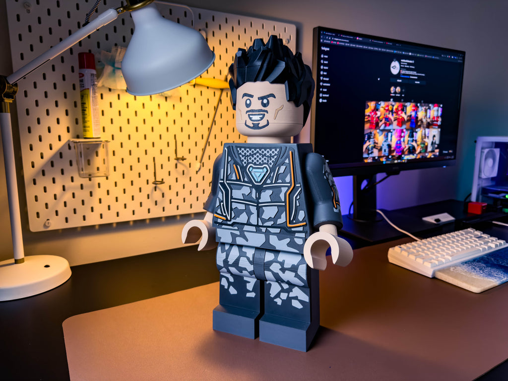 Genius Billionaire Armored Hero Modular Figure