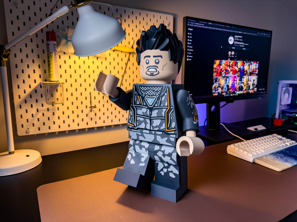 Genius Billionaire Armored Hero Modular Figure