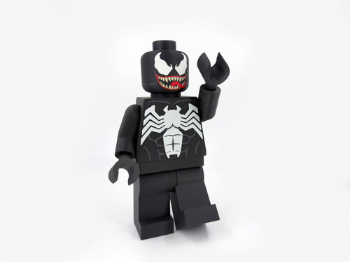 Black Symbiote Warrior Modular Figure