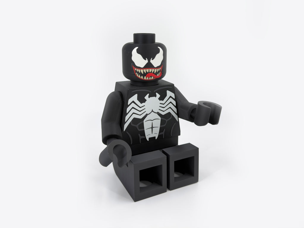 Black Symbiote Warrior Modular Figure