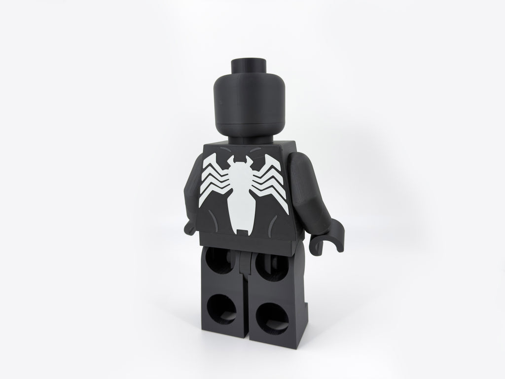 Black Symbiote Warrior Modular Figure