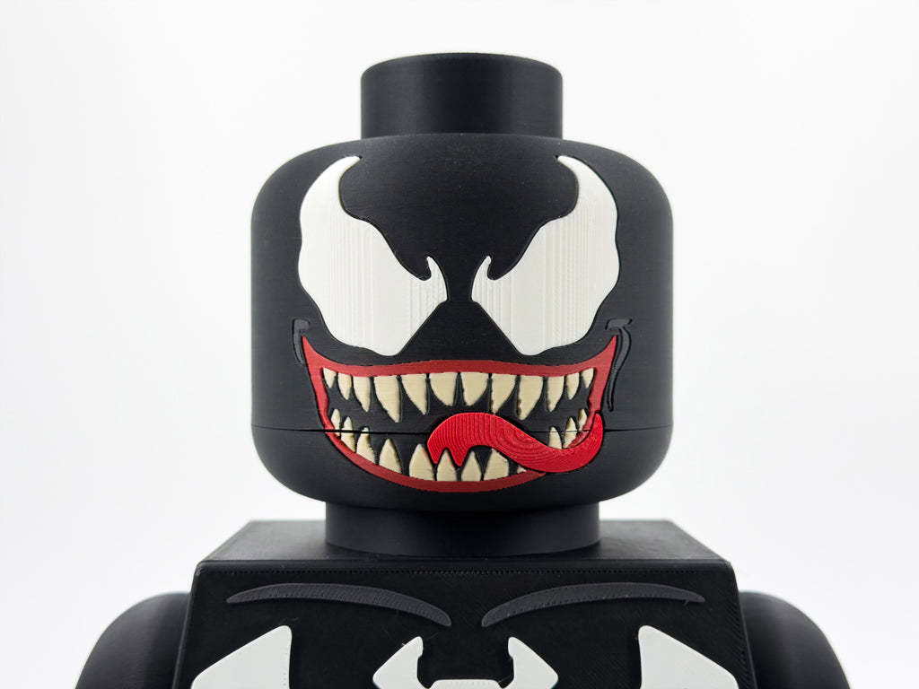 Black Symbiote Warrior Modular Figure