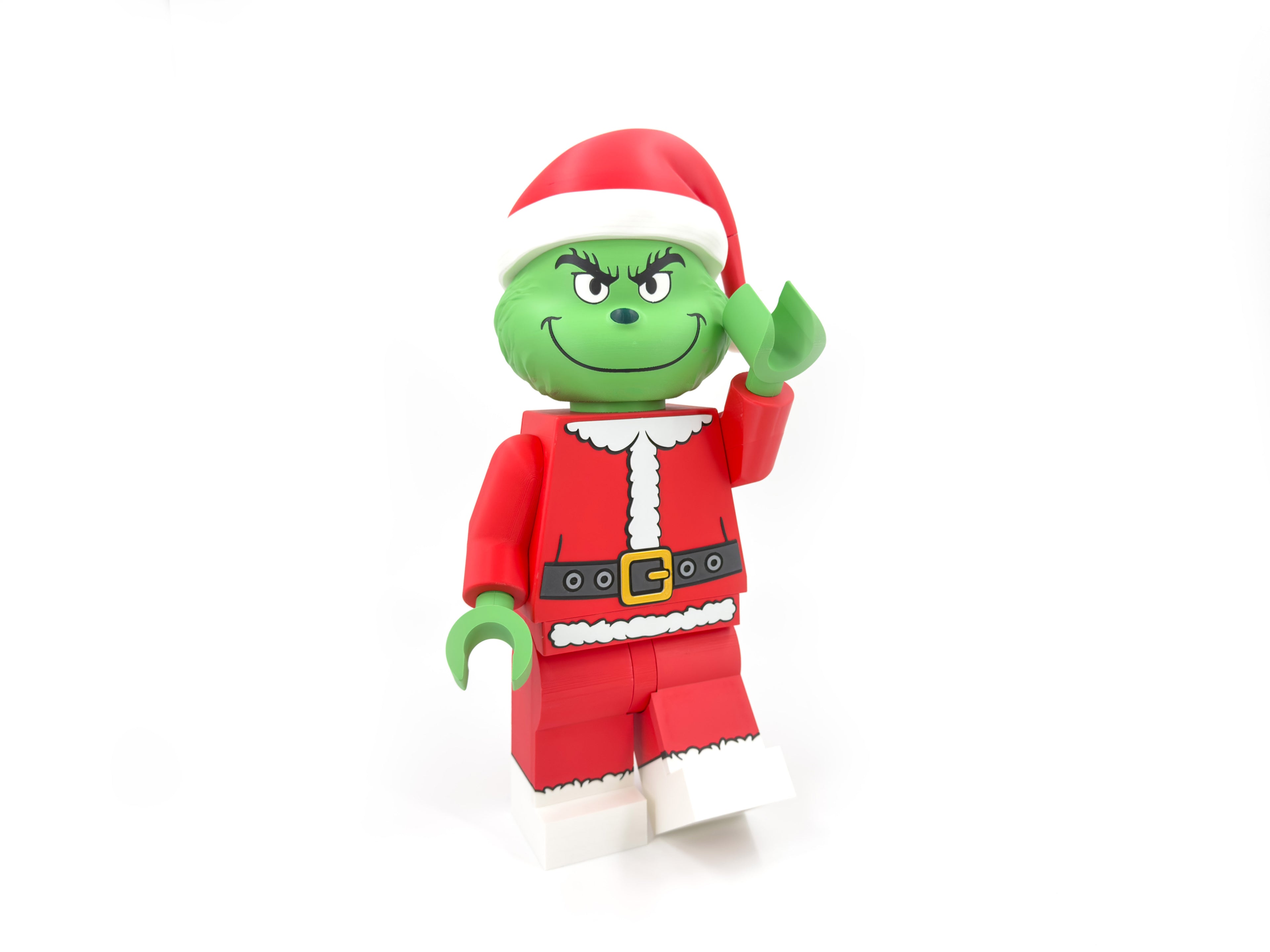 Green Holiday Grump Modular Figure