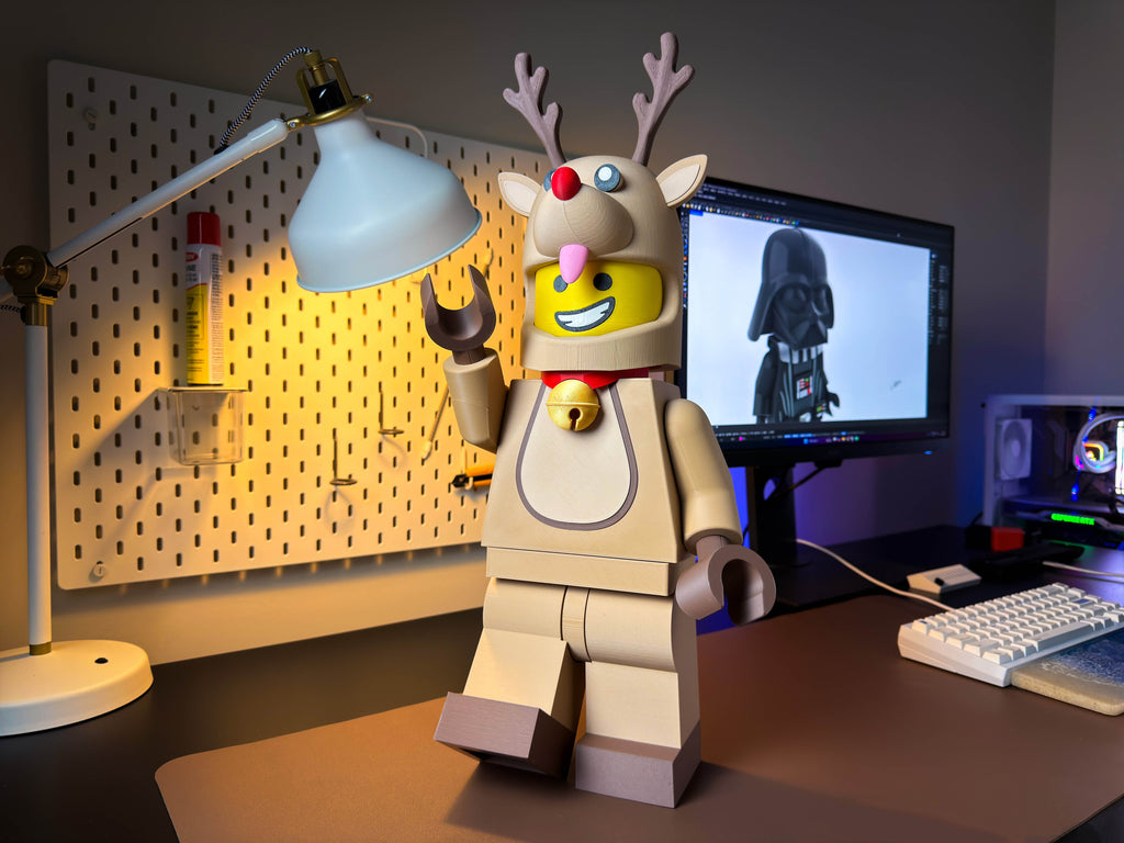 Holiday Reindeer Modular Figure
