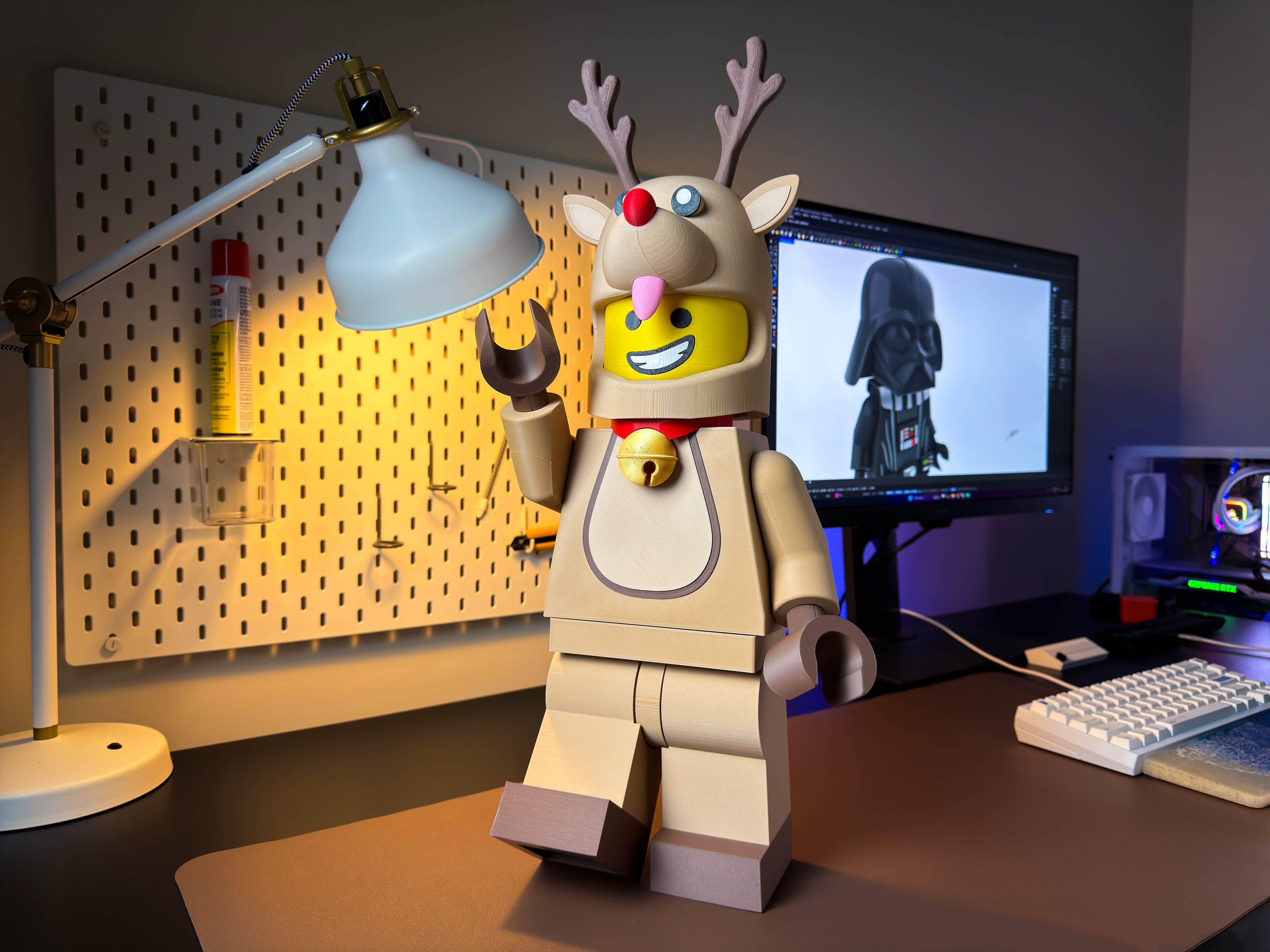 Holiday Reindeer Modular Figure